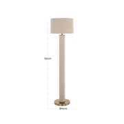 Vloerlamp Joline beige