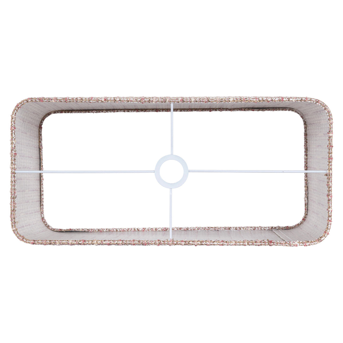 Lampenkap Live trendy rose rectangle large