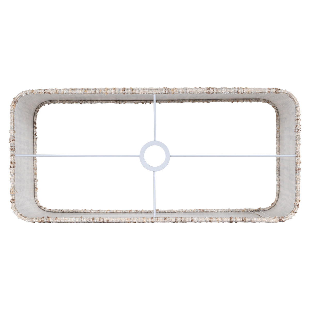 Lampenkap Filou cream coco rectangle large