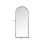 Spiegel Maylinn brushed gold