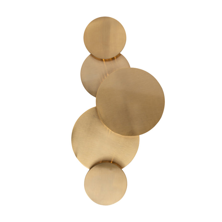 Wandlamp Collin brushed gold