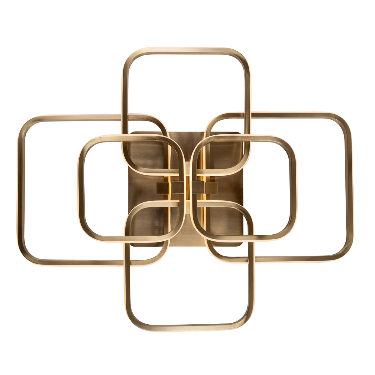 Plafondlamp Cailey brushed gold