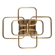 Plafondlamp Cailey brushed gold