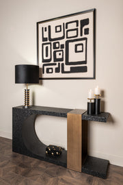 Wall art Shanita black/white