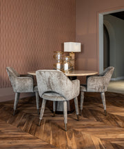 Eetkamerstoel Donnatella niagara stone fire retardant