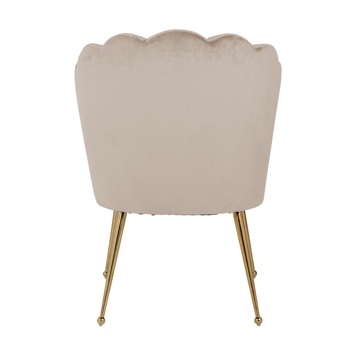 Eetkamerstoel Pippa khaki velvet