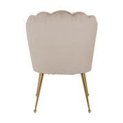 Eetkamerstoel Pippa khaki velvet