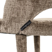 Eetkamerstoel Cecilia niagara stone fire retardant (Set of 2)
