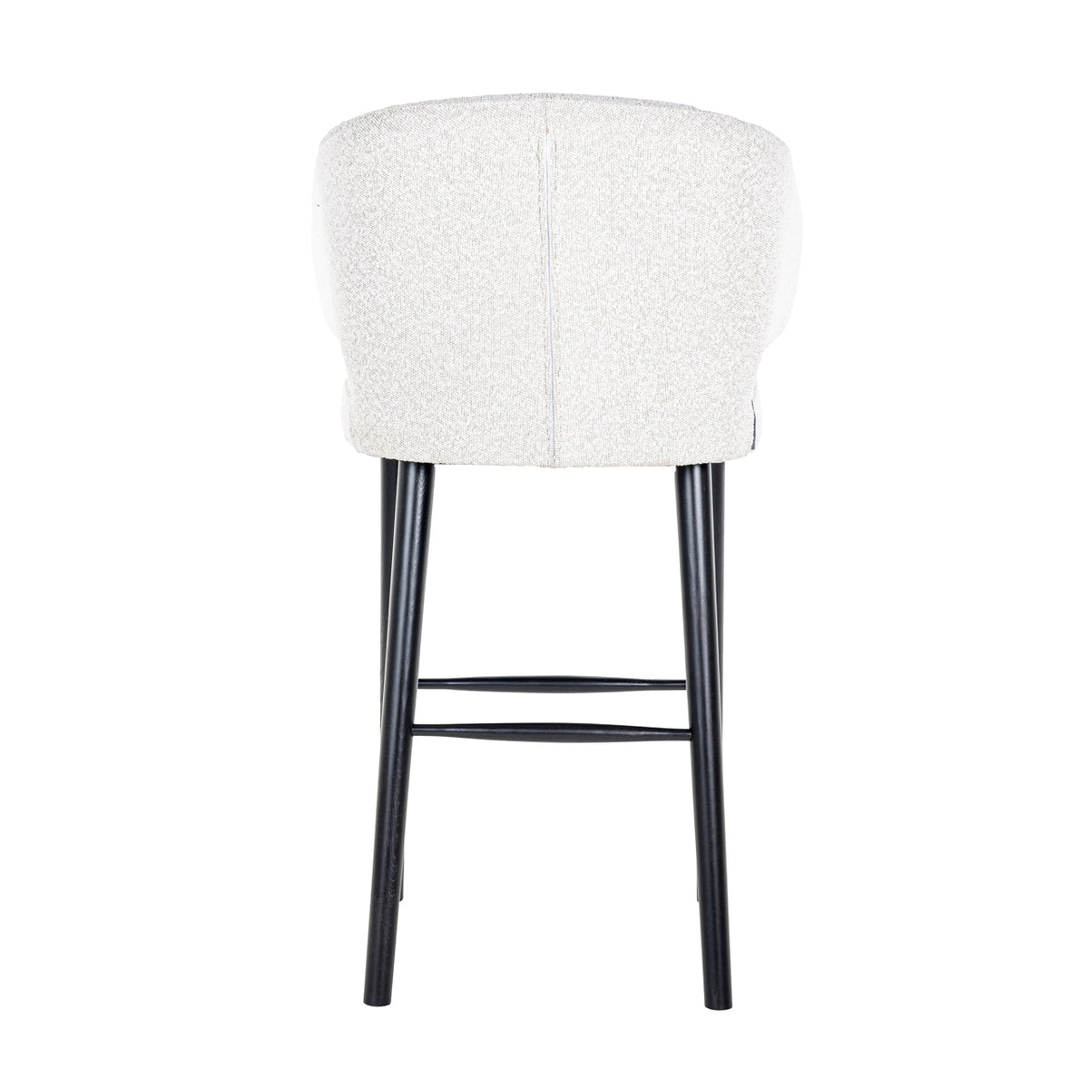 Barstoel Indigo white bouclé