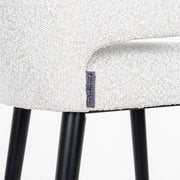 Barstoel Indigo white bouclé