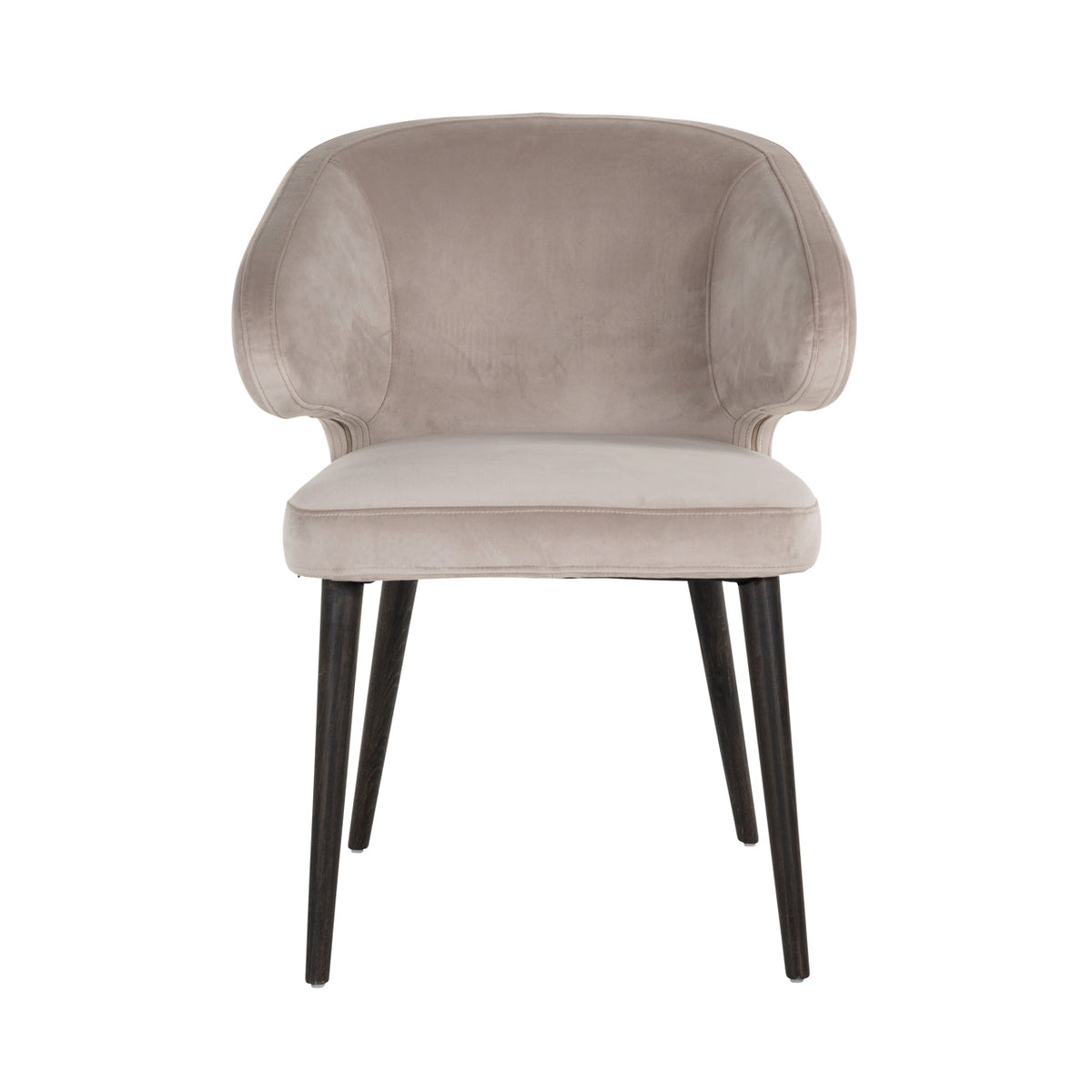 Eetkamerstoel Indigo khaki velvet
