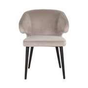 Eetkamerstoel Indigo khaki velvet