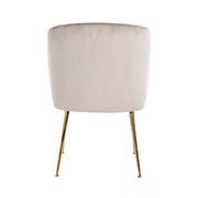 Eetkamerstoel Cannon khaki velvet