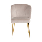 Eetkamerstoel Cannon khaki velvet