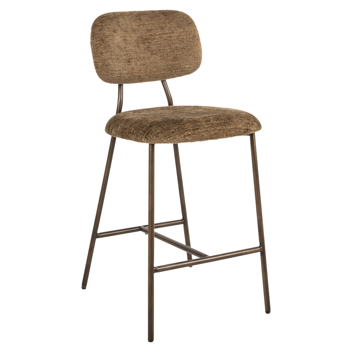 Counterstoel Xenia brandy fusion fire retardant (Set of 2)