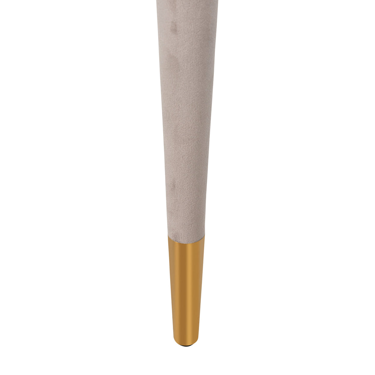 Eetkamerstoel Gia khaki velvet fire retardant