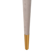 Eetkamerstoel Gia khaki velvet fire retardant