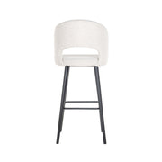 Barstoel Savoy white bouclé