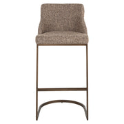 Barstoel Bolton brown tweed (Set of 2)