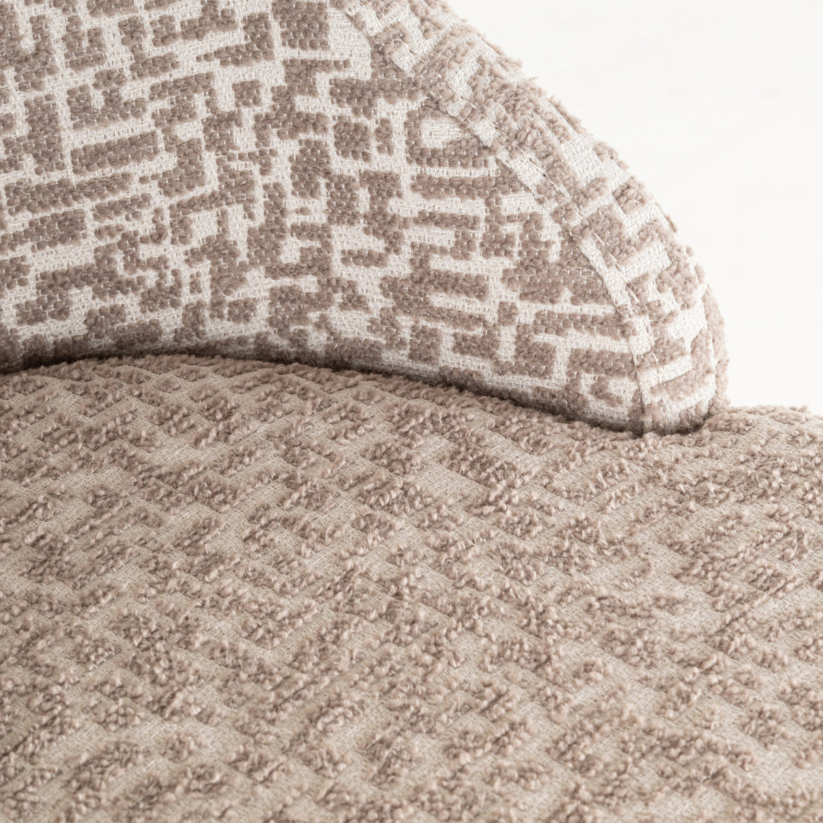 Barstoel Bolton natural geo (Set of 2)