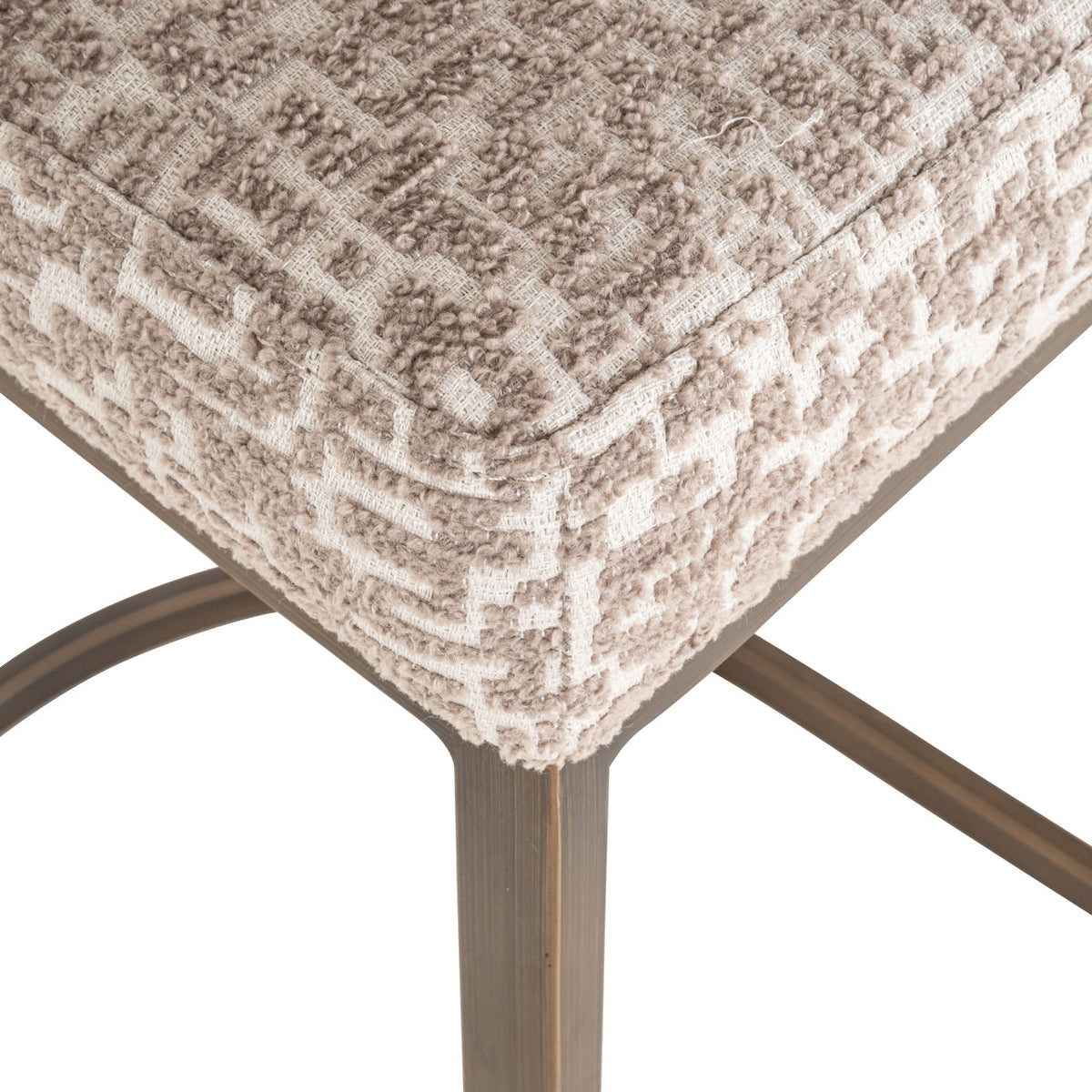 Barstoel Bolton natural geo (Set of 2)