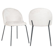 Eetkamerstoel Alyssa cream fusion (Set of 2)