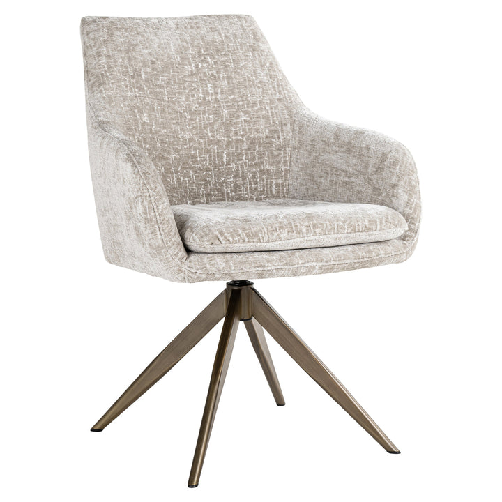 Eetkamerstoel Lisonne pearl island swivel