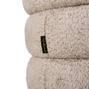 Poef & Voetenbank Adele sheep natural