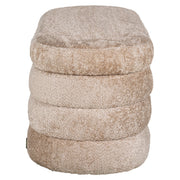 Poef & Voetenbank Camille sheep natural