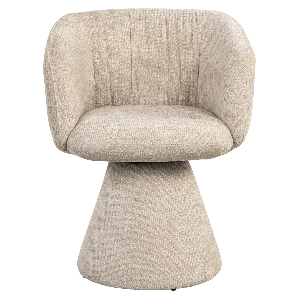 Eetkamerstoel Madeline cream unicorn swivel