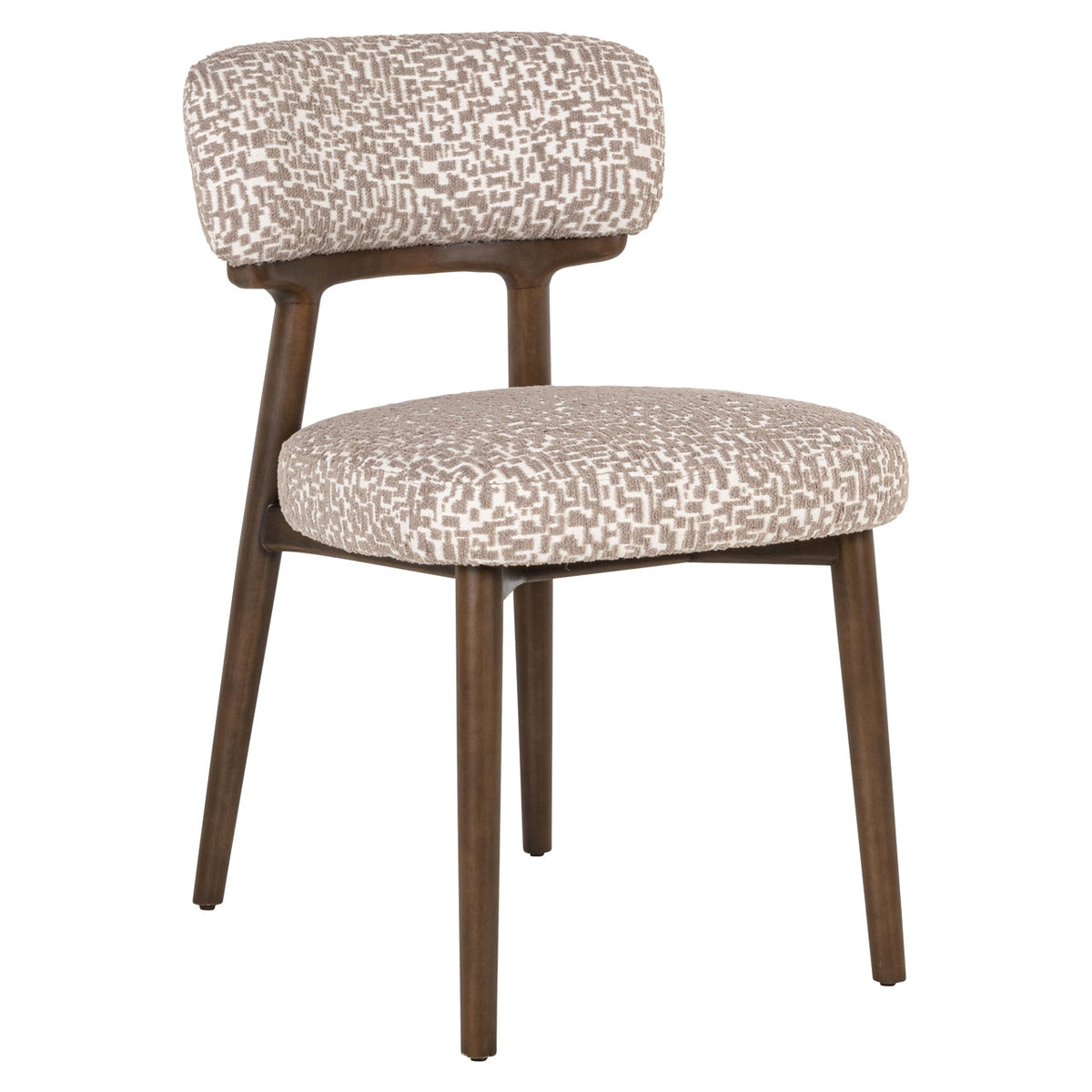 Eetkamerstoel Basker natural geo (Set of 2)