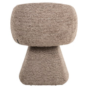 Eetkamerstoel Quiriro mocca linear swivel