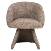 Eetkamerstoel Quiriro mocca linear swivel