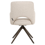 Eetkamerstoel Ginerva biscotti swivel