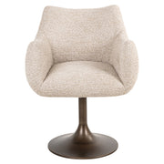 Eetkamerstoel Aldo natural linear swivel