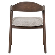 Eetkamerstoel Mihara mocca fancy fire retardant