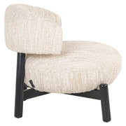Lounge stoel Ornella beige angora