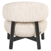 Lounge stoel Ornella beige angora