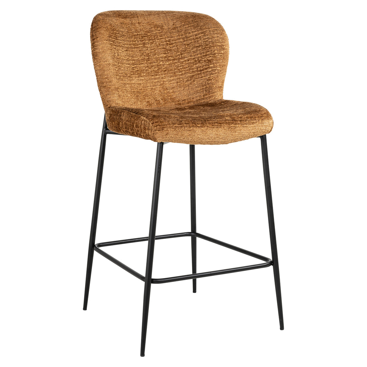 Counterstoel Darby cognac fusion