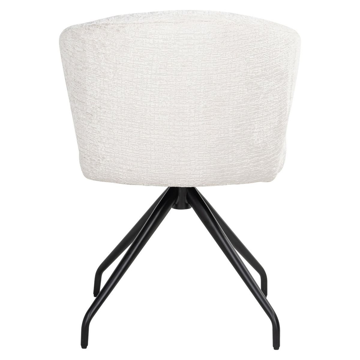 Eetkamerstoel Milly cream fusion swivel