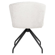 Eetkamerstoel Milly cream fusion swivel