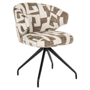 Eetkamerstoel Milly moss graffic swivel