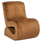 Lounge stoel Frankie cognac fusion