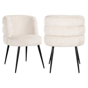 Eetkamerstoel Stella niagara beige fire retardant