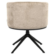 Eetkamerstoel Cheyenne desert fusion swivel fire retardant