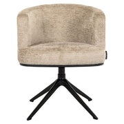 Eetkamerstoel Cheyenne desert fusion swivel fire retardant