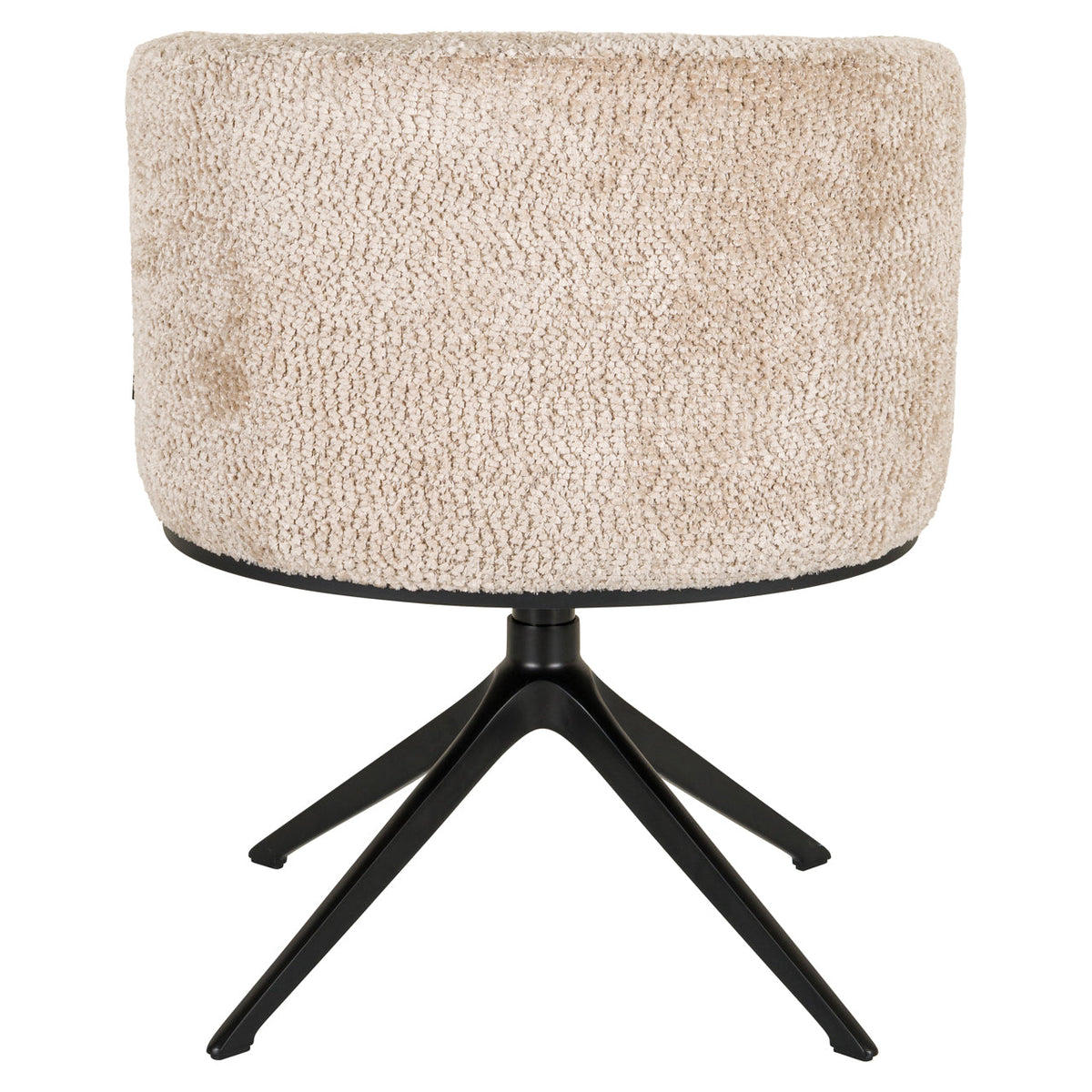 Eetkamerstoel Cheyenne lovely beige swivel