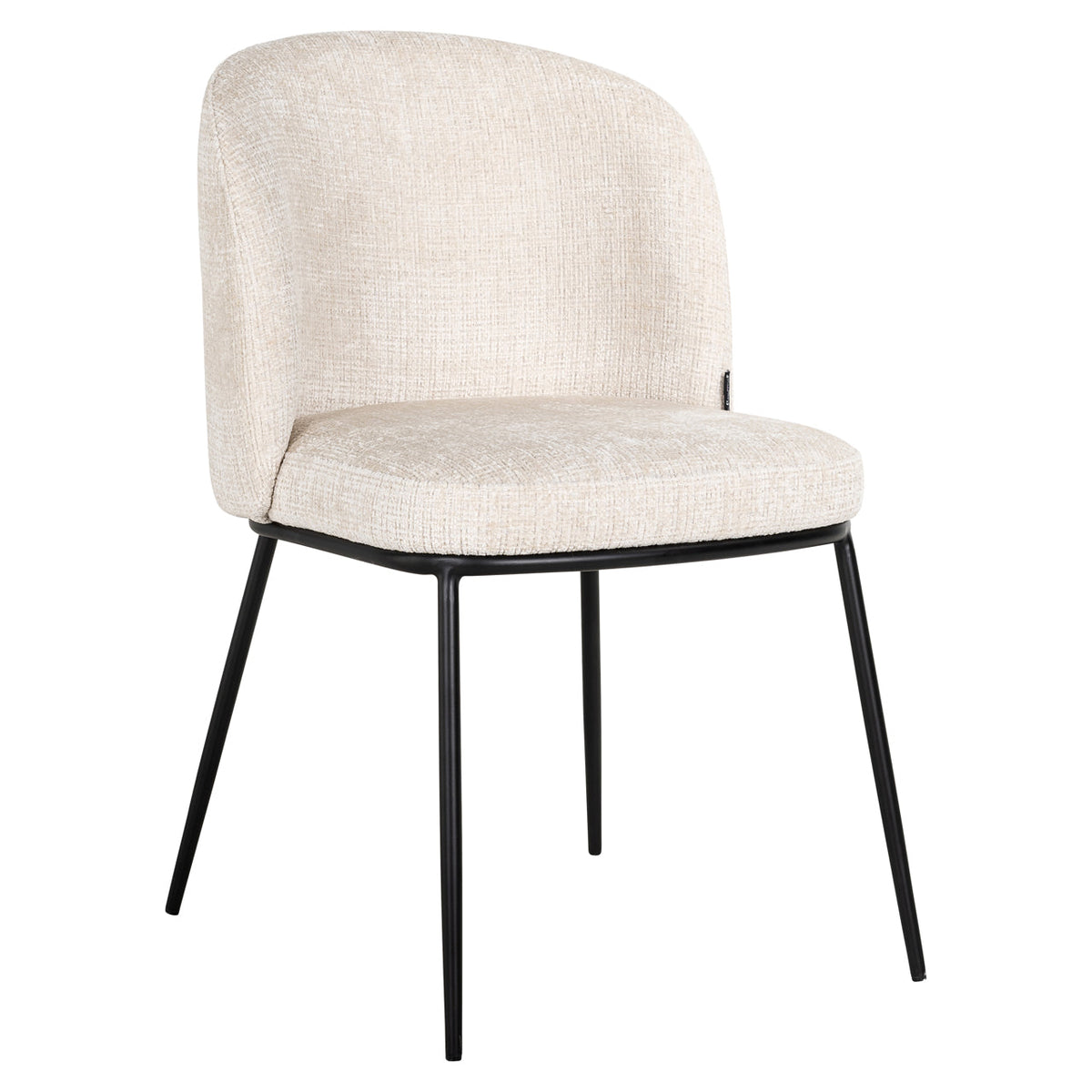 Eetkamerstoel Elvi niagara beige fire retardant (Set of 2)