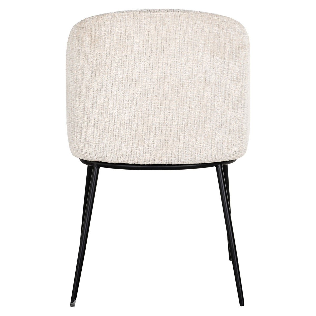 Eetkamerstoel Elvi niagara beige fire retardant (Set of 2)