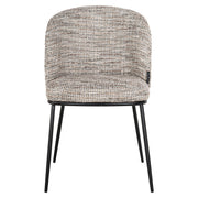 Eetkamerstoel Elvi trendy nature fire retardant (Set of 2)